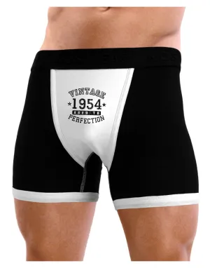 Vintage Birth Year 1954 Mens Boxer Brief Underwear